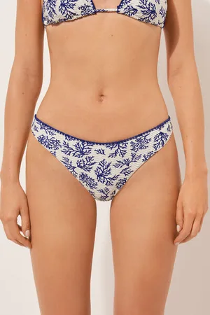 Calzedonia Brasiliana Costume Blue Corals Donna