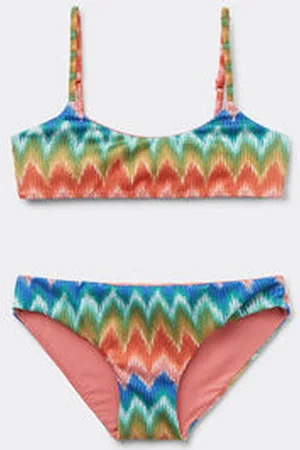 Calzedonia Costume Due Pezzi Bambina Elegant Chevron Bambina