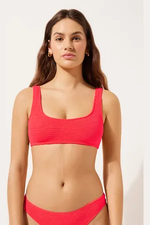 Calzedonia Top Canotta Costume Crinkle Waves Donna
