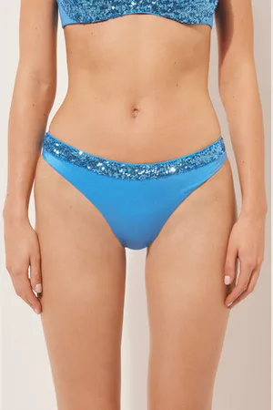 Calzedonia Slip Paillettes Costume Glowing Surface Donna