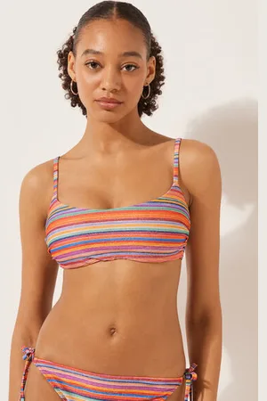 Calzedonia Top Canotta Costume Colorful Stripes Donna