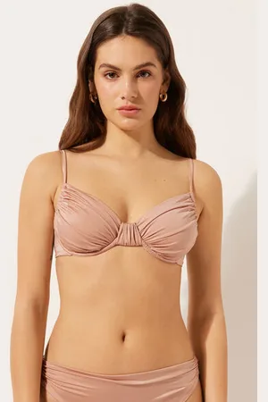 Calzedonia Balconcino Costume Shiny Satin Donna