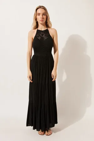 Calzedonia Abito Lungo con Corpino Crochet Donna