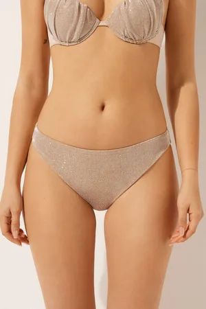 Calzedonia Slip Costume Golden Glitter Donna