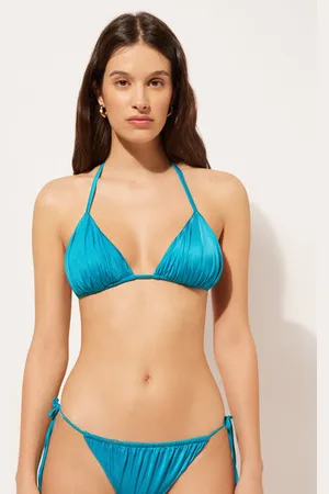 Calzedonia Triangolo Imbottiture Estraibili Costume Shiny Satin Donna