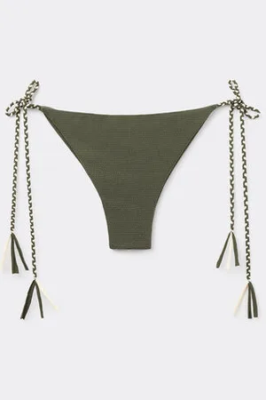 Calzedonia Brasiliana Lacci Costume Crinkle Twist Donna