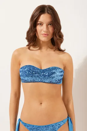 Calzedonia Fascia Imbottita Costume Surface Royal Donna