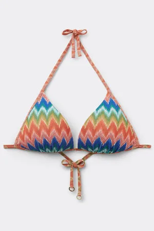 Calzedonia Push up Imbottito Costume Elegant Chevron Donna