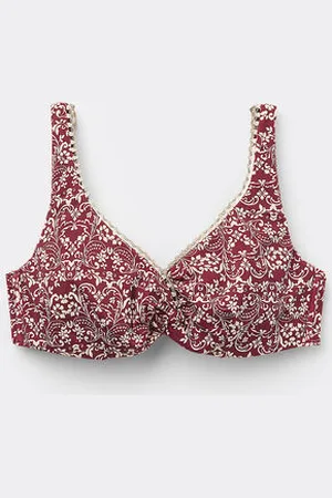 Calzedonia Balconcino Costume Botanic Bordeaux Donna