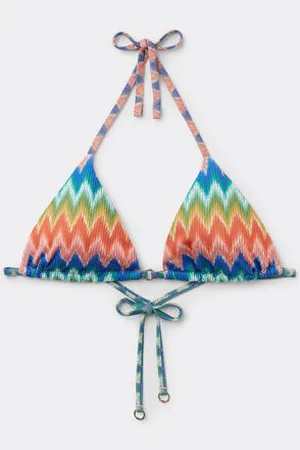 Calzedonia Triangolo Costume Elegant Chevron Donna