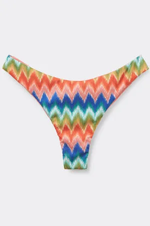 Calzedonia Brasiliana Costume Elegant Chevron Donna