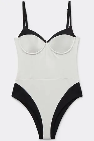 Calzedonia Costume Intero Imbottito Double Bikini Donna
