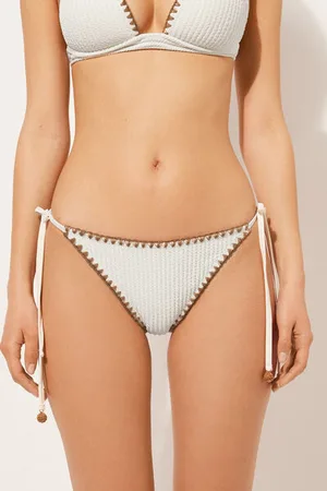 Calzedonia Slip Lacci Costume Bicolor Donna
