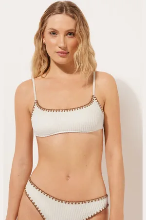 Calzedonia Top Canotta Costume Bicolor Donna