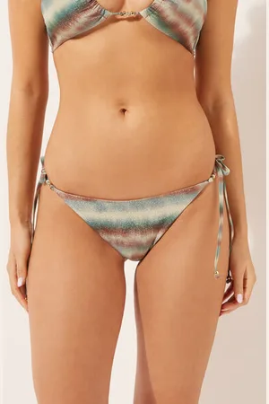 Calzedonia Brasiliana Lacci Costume Glittery Tie-Dye Donna
