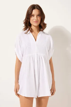 Calzedonia Abito Camicia Corto Donna