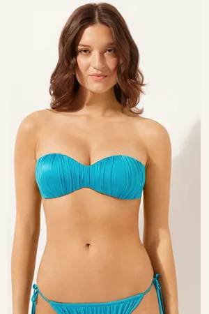 Calzedonia Fascia Imbottitura Graduata Costume Shiny Satin Donna