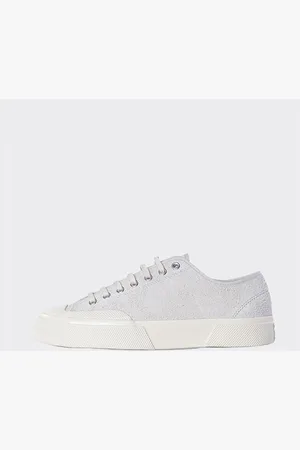 Superga Sneakers Artifact 2432 WORKS HAIRY SUEDE Ghiaccio