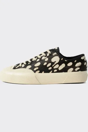 Superga Sneakers Artifact 243 DALMATIAN PONYHAIR Nera/