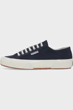 Superga Sneakers 2755 OG Suede Navy/Avorio