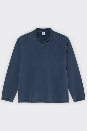 Polar Polo Ls Serge Blu