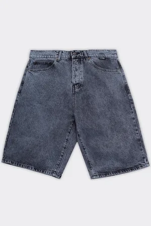 IUTER Shorts Loose Denim Bleach