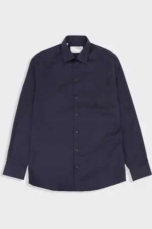 SELECTED Camicia a maniche lunghe Ethan Blu