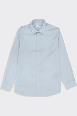 SELECTED Camicia a maniche lunghe Ethan Azzurra