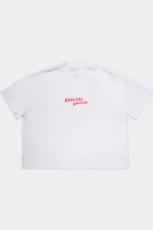 BONSAI T-Shirt Oversize Fit Bianca