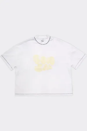 BONSAI T-Shirt Embroidery Oversize Fit Bianca