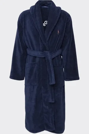 Ralph Lauren Accappatoio Cruise Back Embroidery Blu