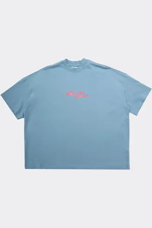 BONSAI T-Shirt Oversize Fit Blu