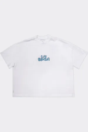 BONSAI T-Shirt Ciao Oversize Fit Bianca