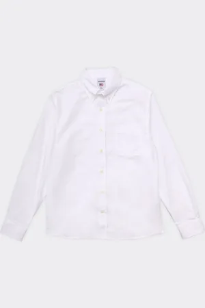 SEBAGO Camicia Whaleback Button Down Bianca