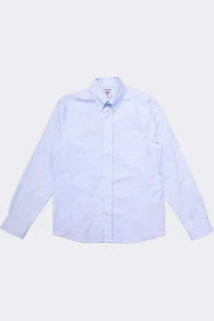 SEBAGO Camicia Doubling Stripes Azzurra