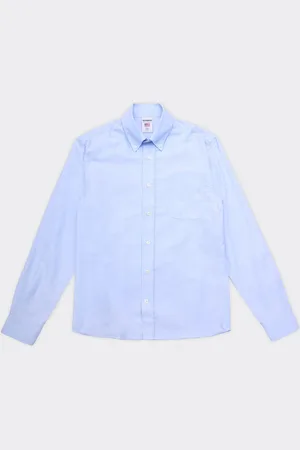 SEBAGO Camicia Whaleback Button Down Azzura