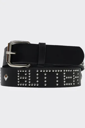 Butter Goods Cintura Leather Studded Nera