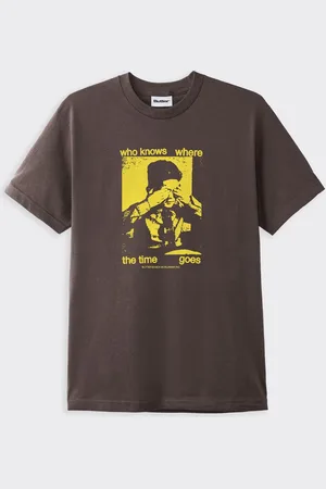 Butter Goods T-Shirt Who Knows Marrone