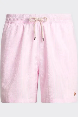 Ralph Lauren Costume Seersucker Traveler Mid Rosa