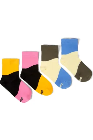 Camper Odd Socks Pack - Unisex Calzini - ,Rosa,Arancione, taglia L, Tessuto in cotone