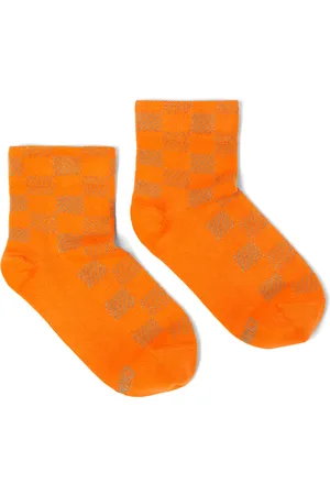 Camper Vichy Socks - Unisex Calzini - ,Blu, taglia M, Tessuto in cotone