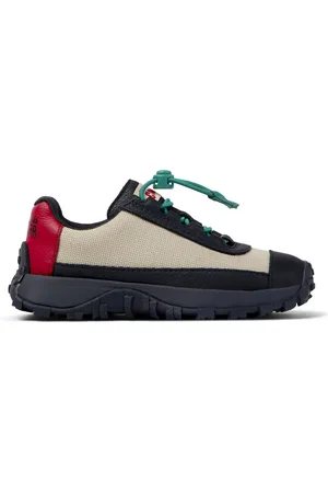 Camper Bobo Choses x - Sneaker per Bimbe - ,Blu,Verde, taglia 28, Tessuto in cotone/Pelle liscia