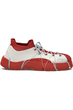 Camper Custom ROKU - Sneaker per Uomo - ,Grigio,Bianco, taglia 35, Tessuto in cotone