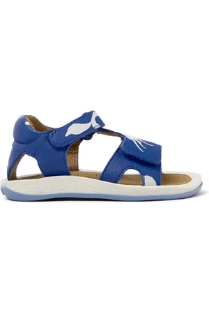 Camper Twins - Sandali per PRIMI PASSI - ,Bianco, taglia 22, Pelle liscia