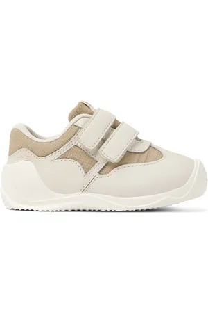 Camper Dadda - Sneaker per PRIMI PASSI - ,Bianco, taglia 21, Tessuto in cotone/Pelle liscia