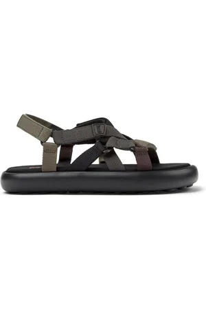 Camper Twins - Sandali per Uomo - ,Nero,Grigio, taglia 40, Tessuto in cotone