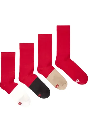 Camper Odd Socks Pack - Unisex Calzini - ,Nero,Bianco, taglia L, Tessuto in cotone