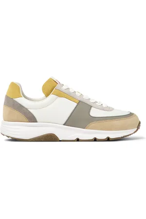 Camper Drift - Sneaker per Donna - ,Bianco,Beige, taglia 35, Tessuto in cotone