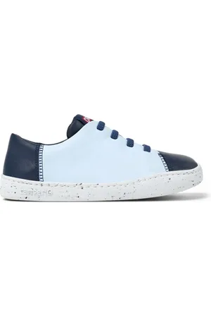 Camper Twins - Sneaker per Bambino - ,Verde,Marrone, taglia 25, Pelle liscia