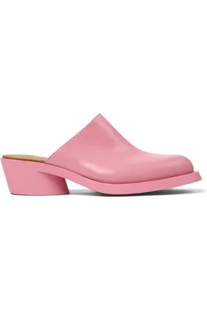 Zoccoli Donna Camper Kaah K201283 - Pelle, Tacco A Zeppa, Nero - Foto 2